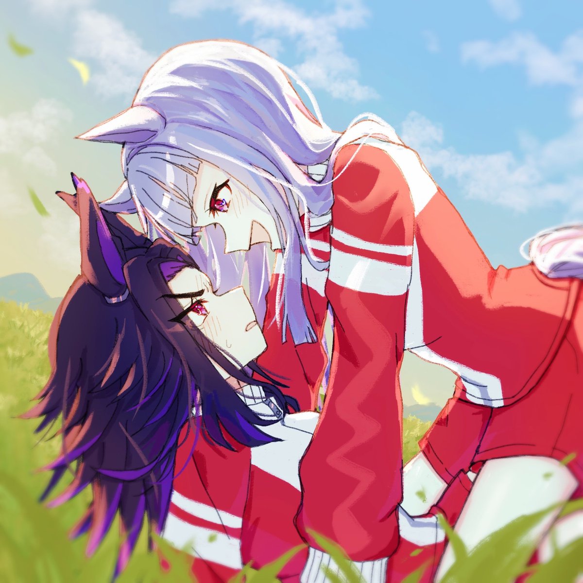 2人の世界。(ﾒﾉｺﾞﾙ)