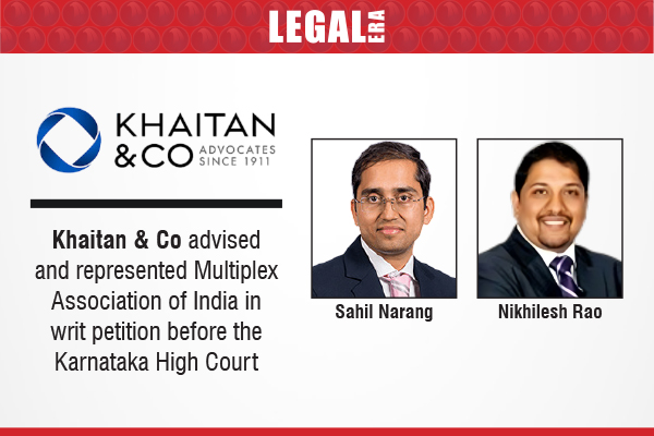 LegalEraGlobal's tweet image. Khaitan &amp;amp; Co Advised And Represented Multiplex Association Of India In Writ Petition Before The Karnataka High Court

Link to read full News: legaleraonline.com/from-the-court…

#KhaitanCo #MultiplexAssociationOfIndia #KarnatakaHighCourt #CinemaTicketCap