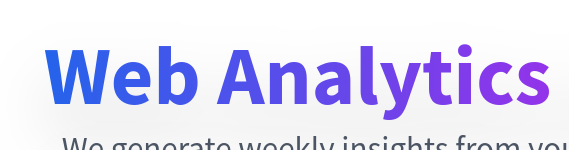 The blue-purple gradient is the vibe coded HTML version of the em-dash