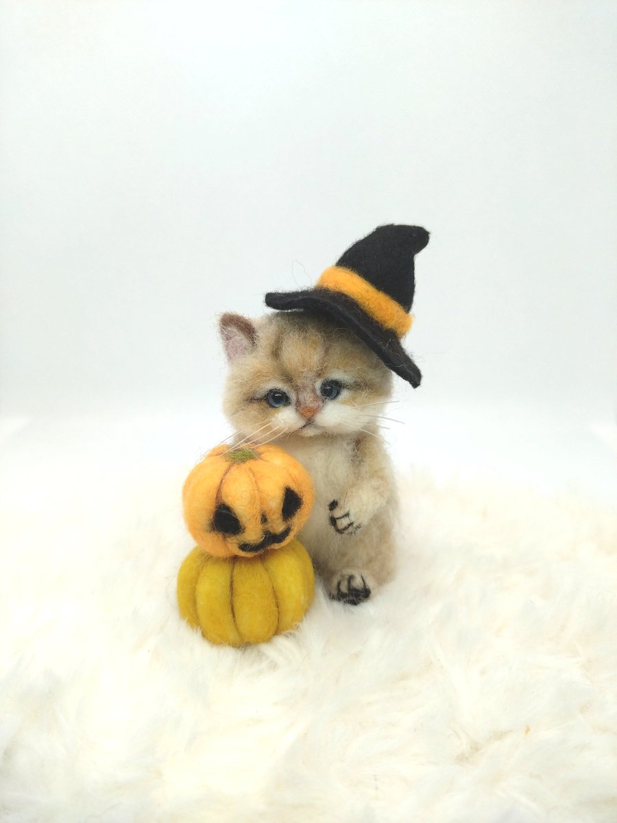 ひらぴー *羊毛フェルト* tweet media
