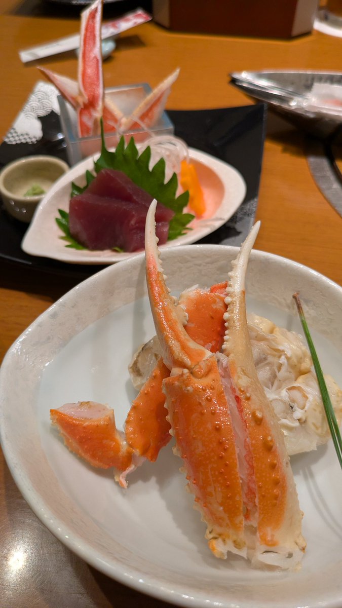 甲羅きてます！！！カニじゃー！