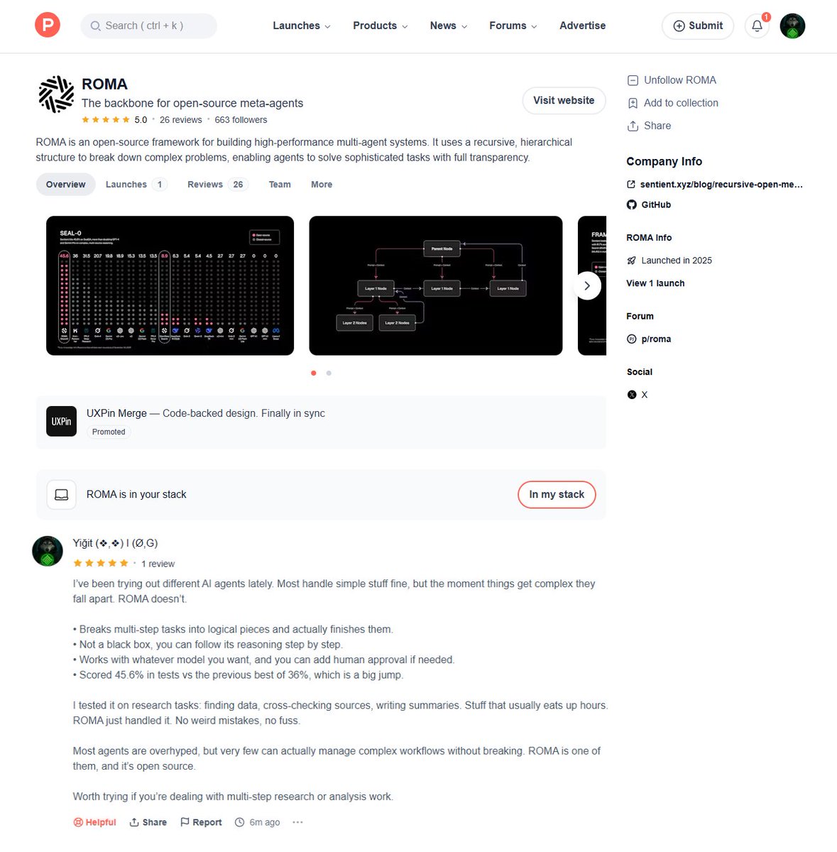 masterygt07's tweet image. If you haven’t checked out ROMA by @SentientAGI on @ProductHunt yet, go upvote and leave your review! Every vote counts.

🔗producthunt.com/products/roma

#Sentient #AI #SentientAGI