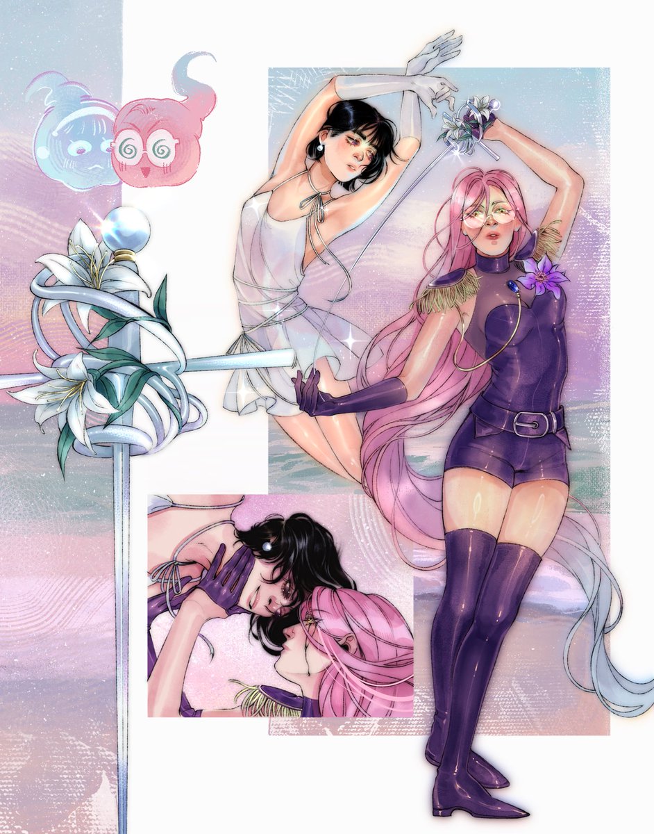 SO…soul eater au, I think? Part one, I think?

(There’s also too much rgu here, I just love that particular reference in karma) 
#alnst