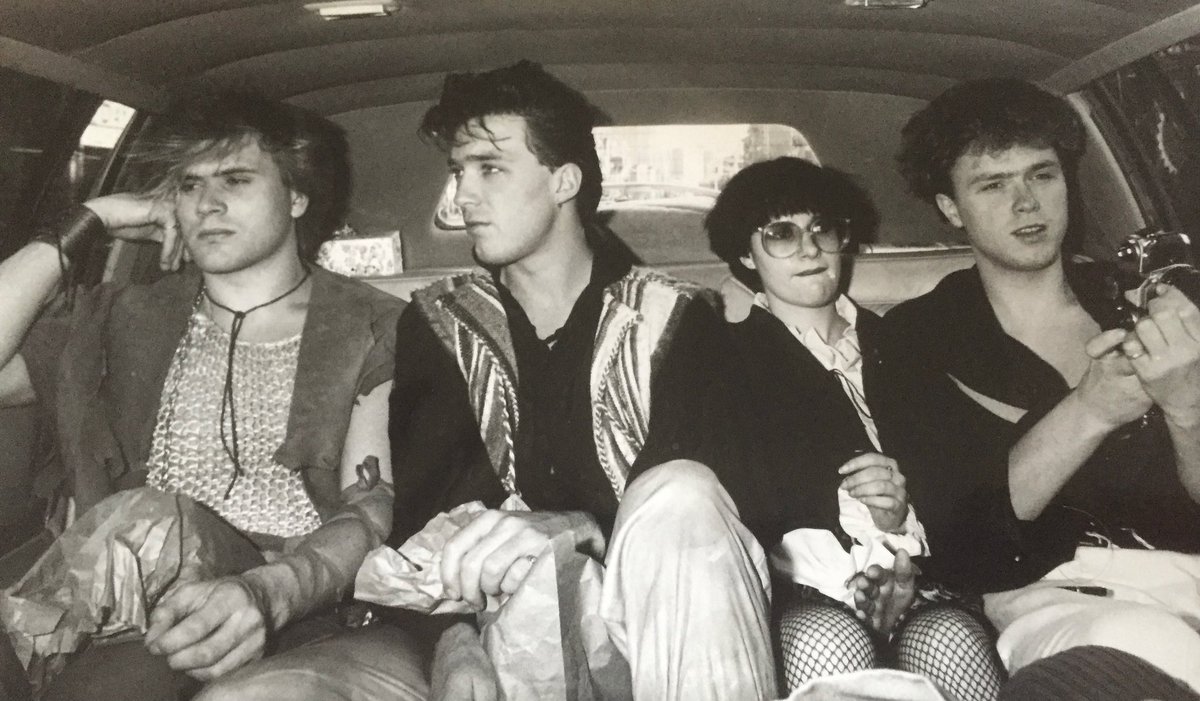 On my Substack this Friday: Spandau Ballet take New York by storm while I squash into the back of a limo between the Kemp brothers. Free to subscribe at beverleyglick.substack.com