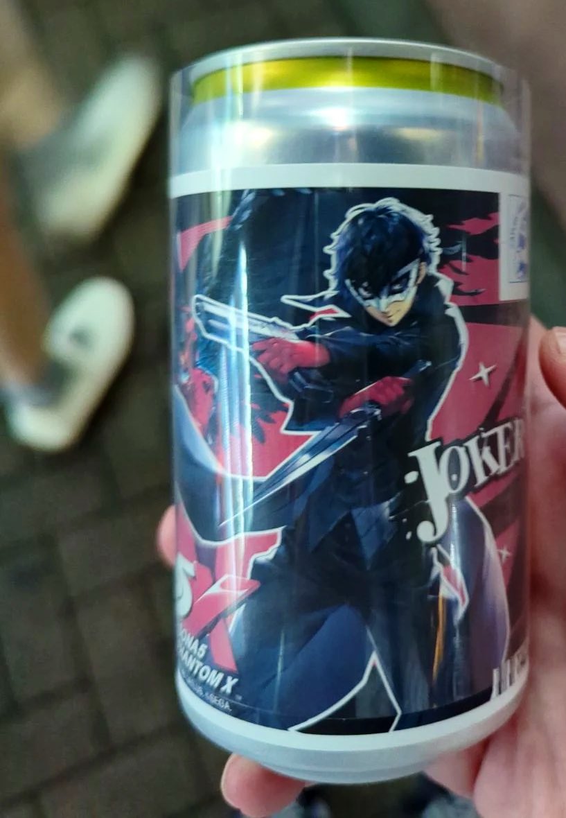 ペルソナ5X サントリー自販機 アクリルキーホルダー 雨宮蓮 なー