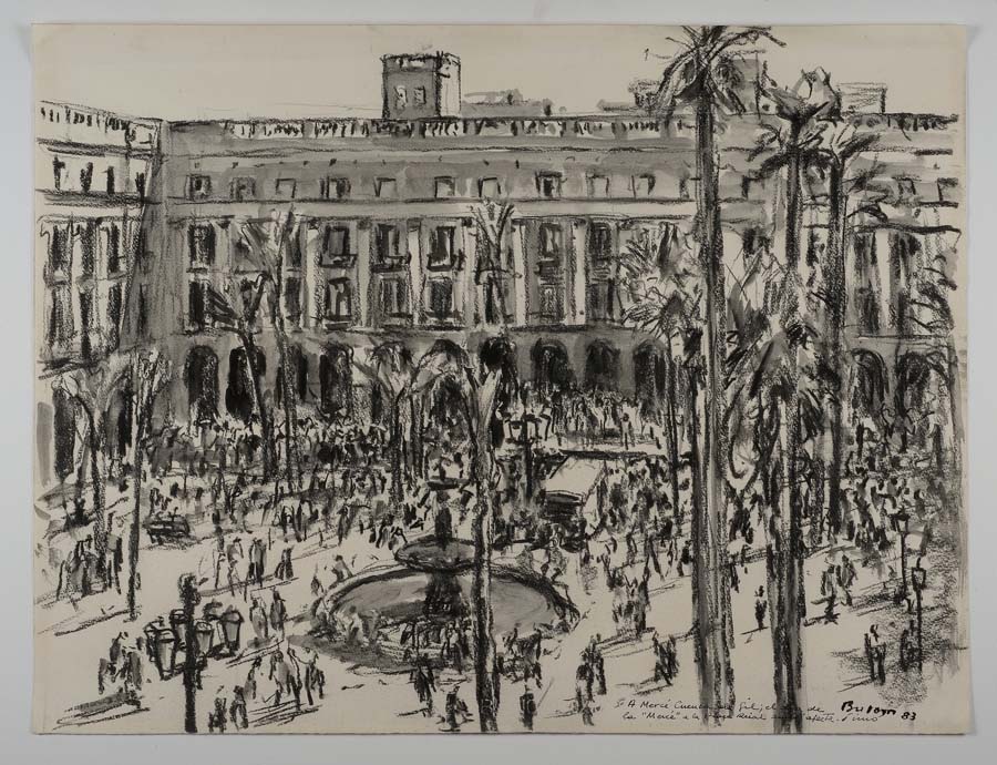 🖼️ Amb motiu de la diada de la Mare de Déu de la Mercè, patrona de Barcelona des del 1687, compartim amb vosaltres l’obra «Plaça Reial. Festa de la Mercè», de Simó Busom, realitzada l’any 1983 amb tinta sobre paper.

#LaMercè2025 #Mercè #MuseuMontserrat #Museu #Art #Barcelona