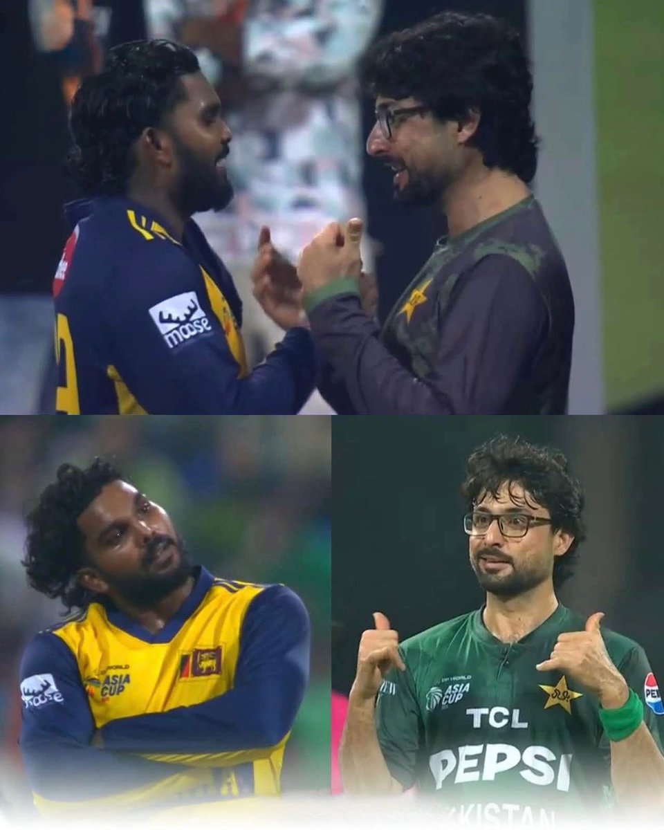 iamfaisaloffica's tweet photo. Yesterday we saw a moment between Wanidu and Abrar Ahmed that reminded us what true sportsmanship is all about. 
Emotions run high, but at the end of the day respect wins. This is why we love this game.

Cricket teaches us lessons far beyond runs and wickets. ❤️🏏
#AsiaCupT20 https://t.co/LYcL6bYMOC