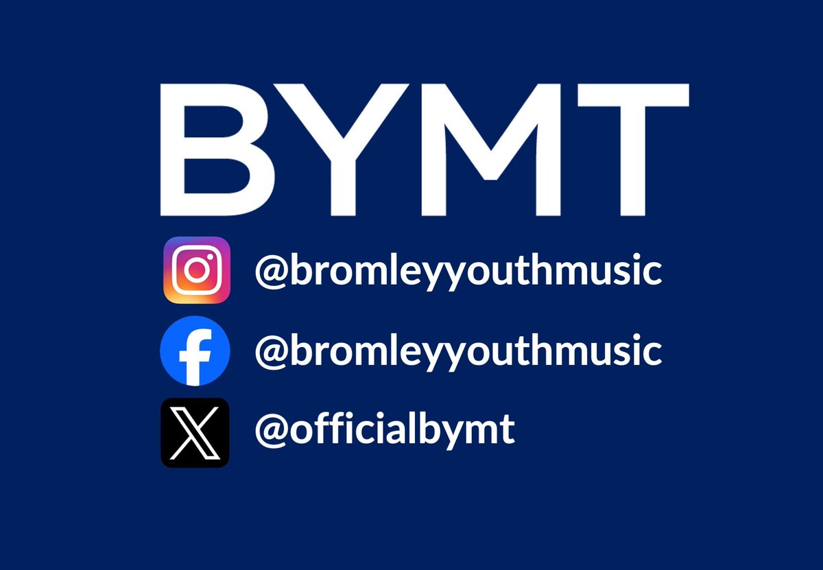 BYMT is now on Instagram! For all the latest news, performances &amp; musical opportunities at BYMT please follow us @bromleyyouthmusic 
#bymt #youthmusic  #musiceducation  #music  #youngmusicians  #youthorchestra #musicmatters