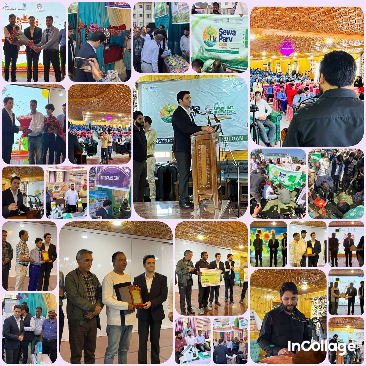 #SevaParv
#DCKulgam <a href="/AtharAamirKhan/">Athar Aamir Khan</a> (IAS) inaugurated a Mega Awareness-cum-Registration Camp at Mini Secretariat, organized by Urban Local Bodies Kulgam in collaboration with District Administration Kulgam.
<a href="/OfficeOfLGJandK/">Office of LG J&K</a> <a href="/diprjk/">Information & PR, J&K</a> <a href="/ddnewsSrinagar/">DD NEWS SRINAGAR</a> <a href="/PIBSrinagar/">PIB in Jammu Kashmir & Ladakh</a>