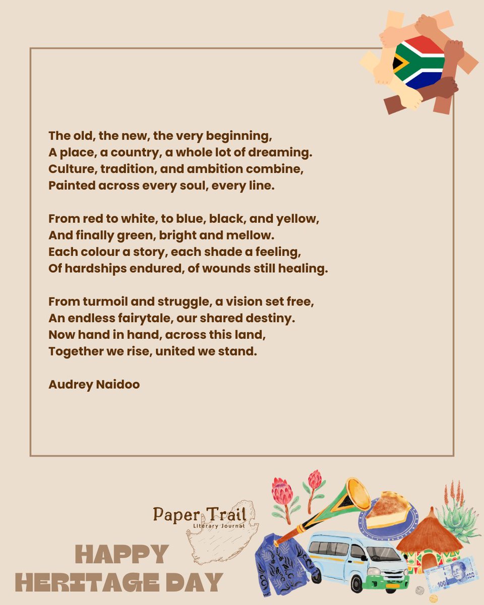 "Being South African is not just a nationality, it's a pride."
- Trevor Noah

Happy Heritage Day 🇿🇦