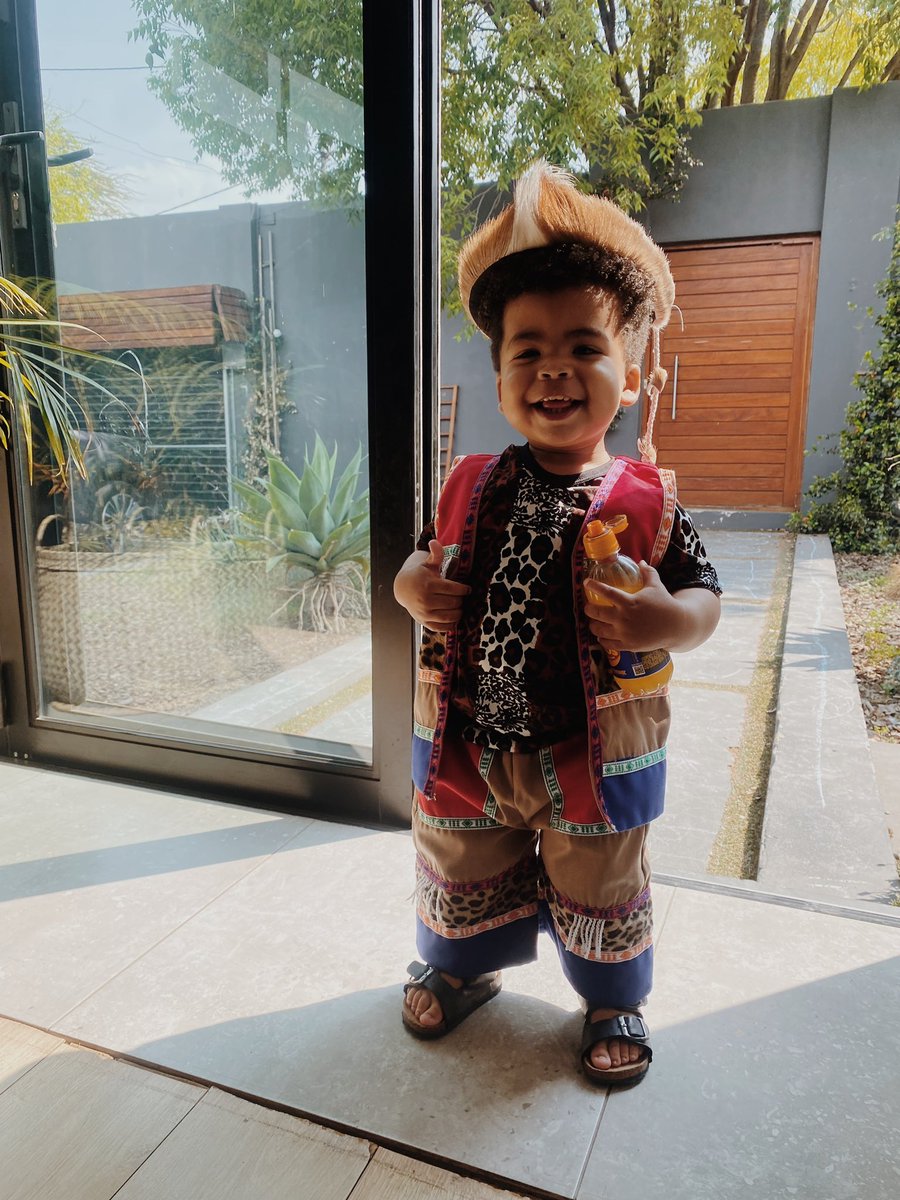 Zulu man with some power #HeritageDay