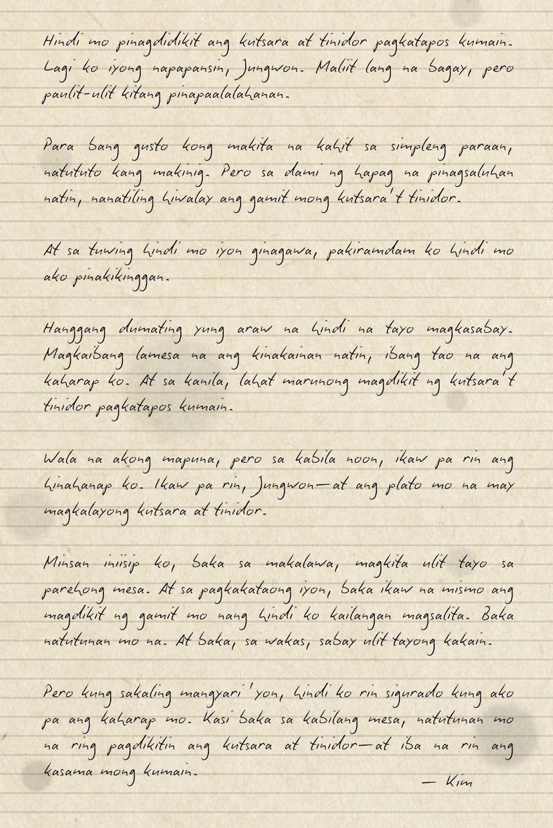 delwonte's tweet image. kutsara't tinidor
— a #sunwon au / drabble . . . 🍽