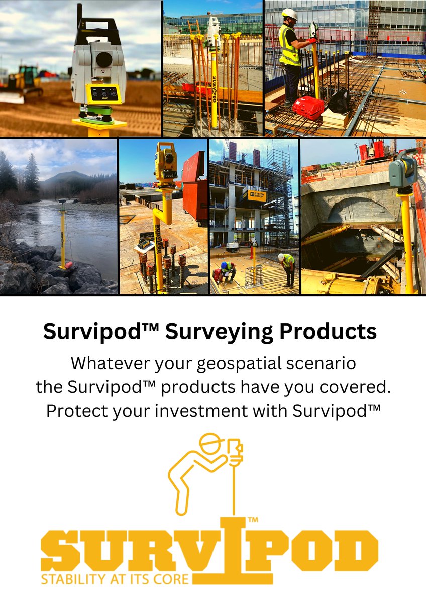 Survipod (@survipod) on Twitter photo Set up. Lock in. Deliver accuracy.
With ๐ฆ๐๐ฟ๐๐ถ๐ฝ๐ผ๐ฑ ๐๐๐ฟ๐๐ฒ๐๐ถ๐ป๐ด ๐๐ผ๐น๐๐๐ถ๐ผ๐ป๐, your equipment stays secureโgiving you confidence during layout and data recording.
๐ Discover more at survipod.com
#Surveying #Geospatial #Construction #Engineering Set up. Lock in. Deliver accuracy.
With ๐ฆ๐๐ฟ๐๐ถ๐ฝ๐ผ๐ฑ ๐๐๐ฟ๐๐ฒ๐๐ถ๐ป๐ด ๐๐ผ๐น๐๐๐ถ๐ผ๐ป๐, your equipment stays secureโgiving you confidence during layout and data recording.
๐ Discover more at survipod.com
#Surveying #Geospatial #Construction #Engineering