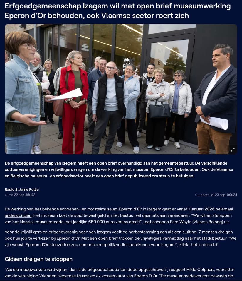 Een typisch staaltje Vlaamse oppositie vandunaldi. Een tweeluik…