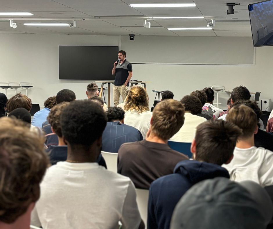 CSB_SCHOOL's tweet image. Une rentrée placée sous le signe de la rencontre et de l’avenir !

Vendredi, nous avons eu le plaisir d’accueillir nos étudiants pour leur journée d&apos;intégration. Un moment fort qui a mêlé découverte, inspiration et perspectives.

🔗csb.school/journee-dinteg…