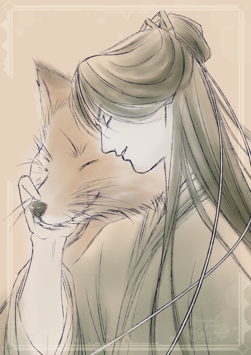 yan32363236's tweet photo. 【練習】
畫了隻像狗的狐狸呃咳。

#SAI2
#digitalart
#繪圖練習 https://t.co/dkN7vNGCfQ