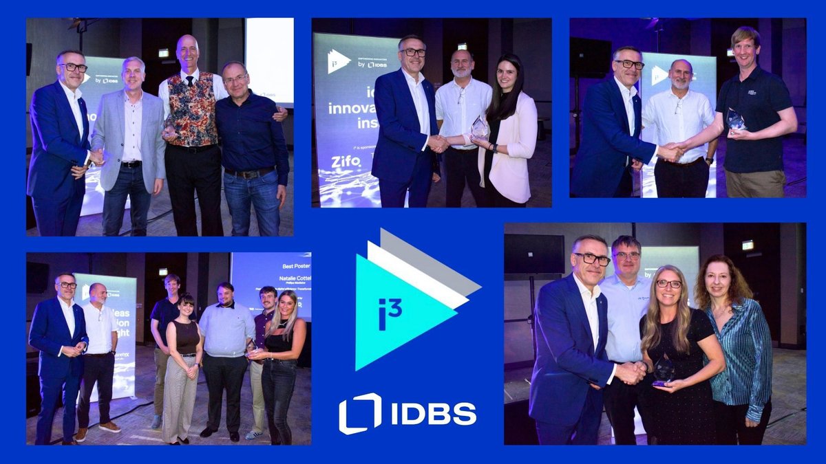 IDBSsoftware's tweet image. Six awards spotlighting the best in lab data: congratulations to the winners!
 
Last night, we were delighted to host the i3 Gala Dinner. Attendees enjoyed an evening of networking accompanied by fantastic food.
 
Learn more about IDBS: ow.ly/ViIC50X0Htt
 
#i32025
