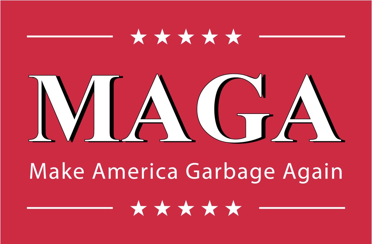 Donald 'Duck' Trump is Making America Garbage Again.