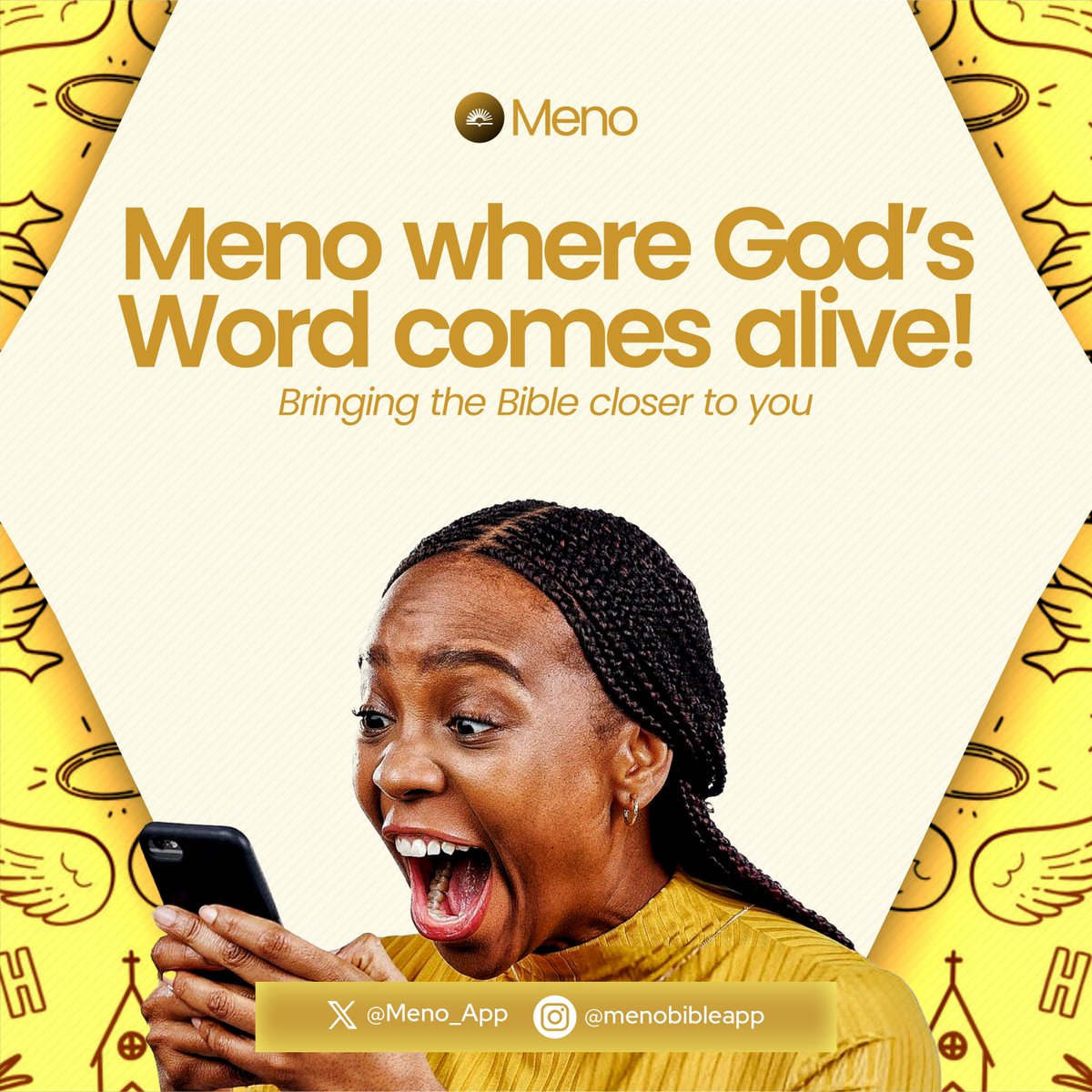 Meno Bible App tweet media