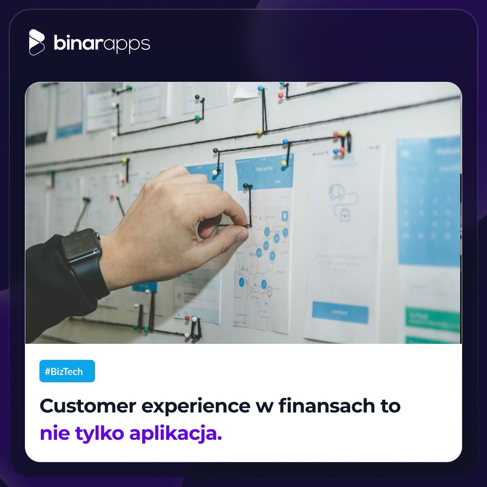 Customer experience w finansach to nie aplikacja. To cały ekosystem, który daje klientowi kontrolę i spokój.
#BizAndTech #CX