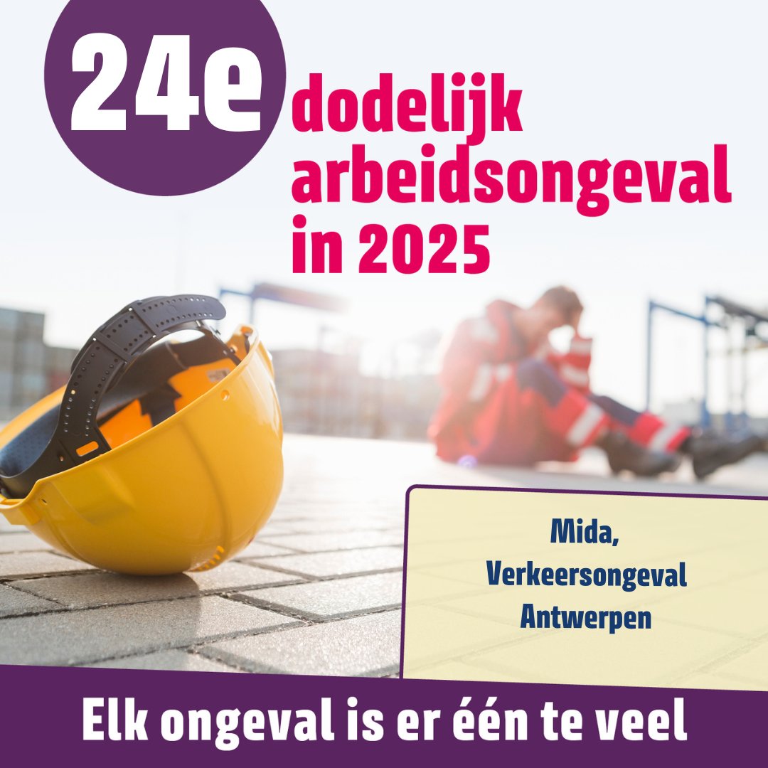 Arbeidsongevallen in België tweet media