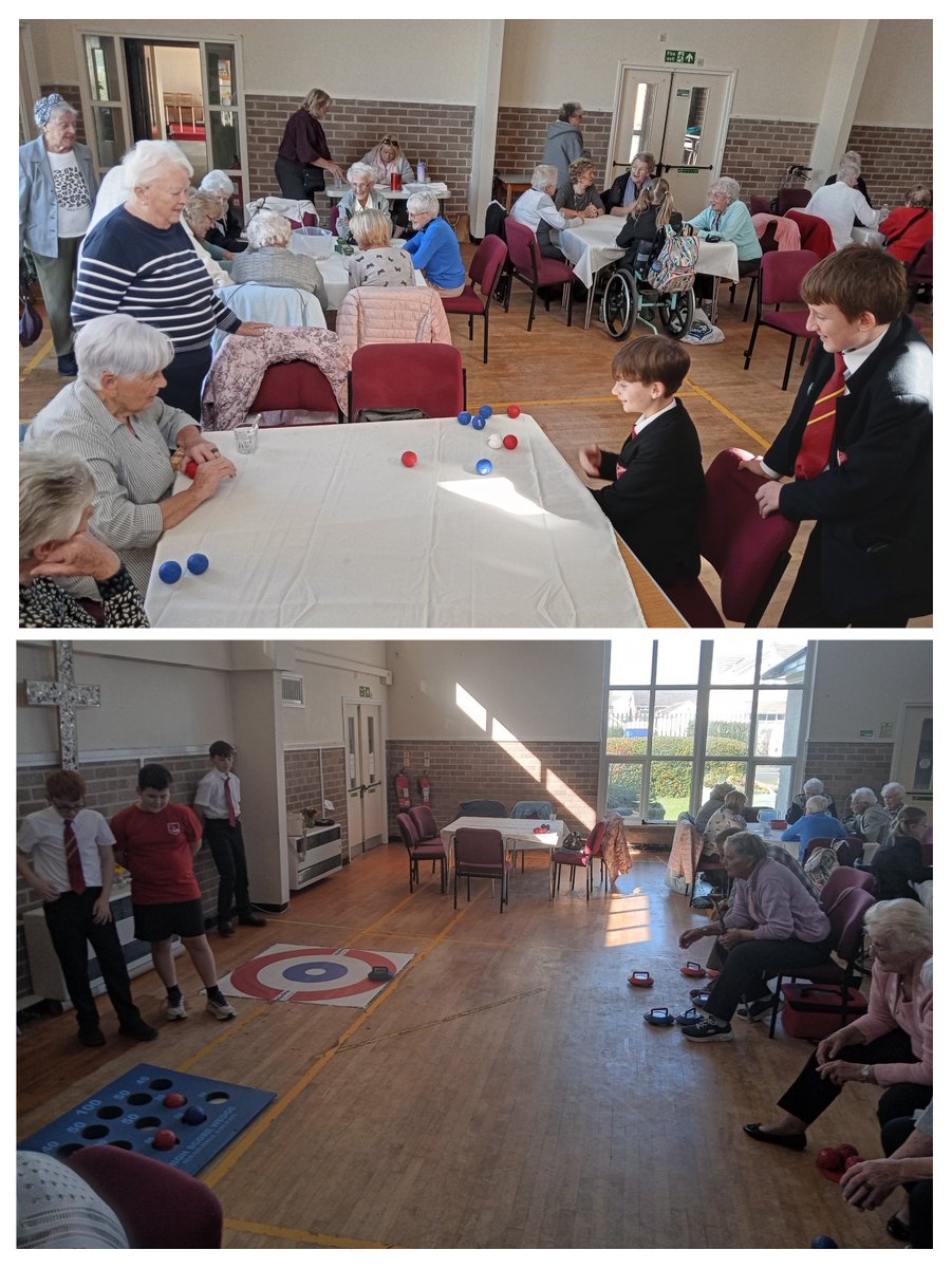 SouthWirral's tweet image. Our Y8 Sports Leaders enjoyed an action-packed afternoon running activities for St. Mary's Church CAMEO group 🏃♂️🤾♀️. The photos say it all — the competition was fierce! 💪 Huge thanks to Y10 Sports Leader Adam Hughes for setting a shining example and guiding the team so well🌟👏