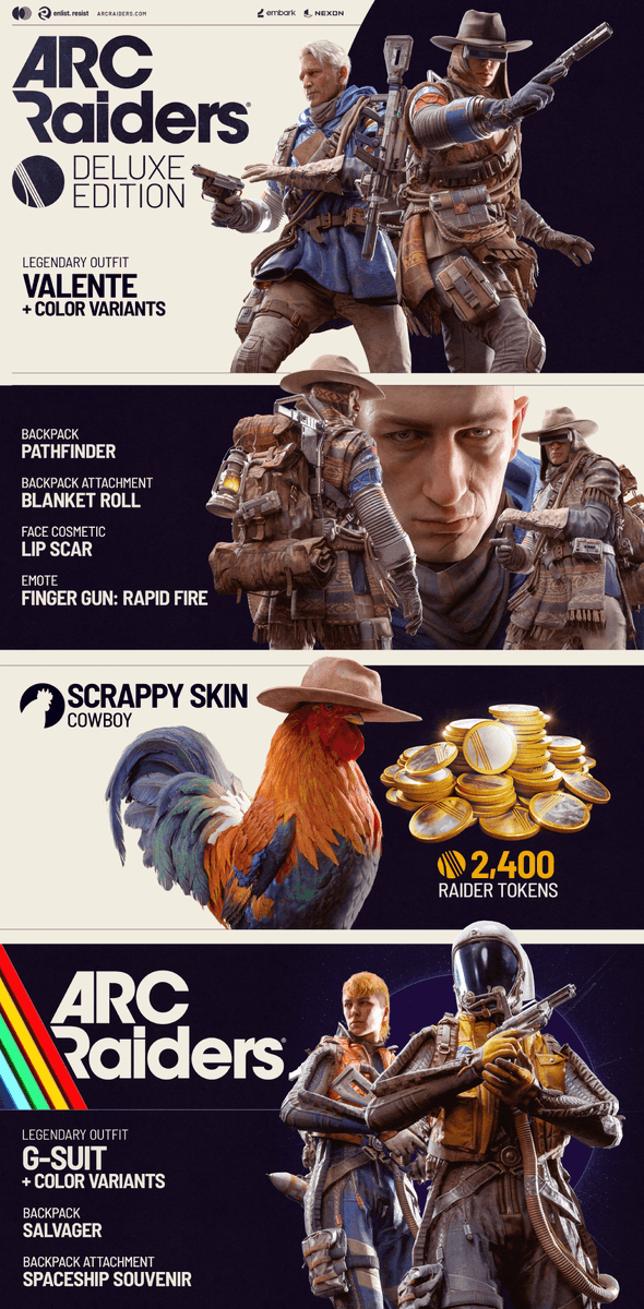 #ArcRaiders <a href="/ARCRaidersGame/">ARC Raiders</a>  I'm not afraid to say I pre-ordered the Deluxe version, probably gonna be GOTY, above #Battlefield6 It is genuinely exciting to wait for.
