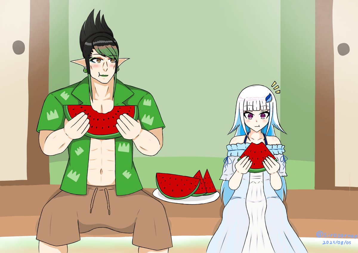sirosornep's tweet photo. にじさんじ箱推しを自称しております
気の向くままににじさんじライバーのファンアートを描いております
イラストは決して上手いとは言えなくても、気持ちを込めて……ついでに癖も込めて描いてます https://t.co/nECqjRMy30