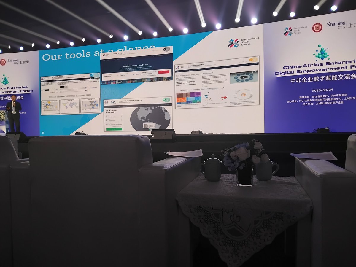 MamboCoffAfrica's tweet image. We’re thrilled to be attending the China-Africa Enterprise Digital Empowerment Forum in the heart of Shining City. We can’t wait to learn, collaborate &amp;amp; bring fresh ideas back to our community!

@ITCnews @ChineseEmb_Uga  @izhejiang
#DigitalEmpowerment #Ecommerce #Tanzaniacoffee