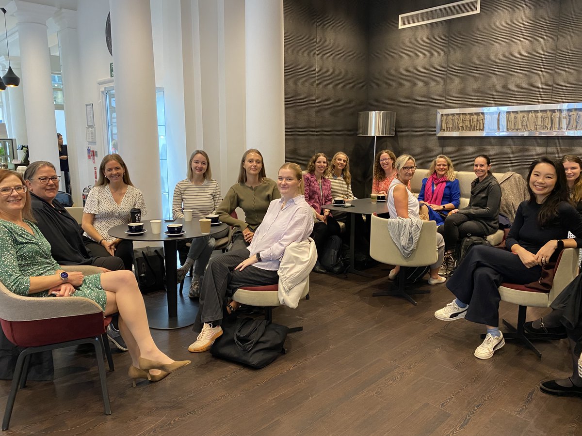 Great to see some of our regulars as well as some new faces at our coffee morning at the ICAEW!