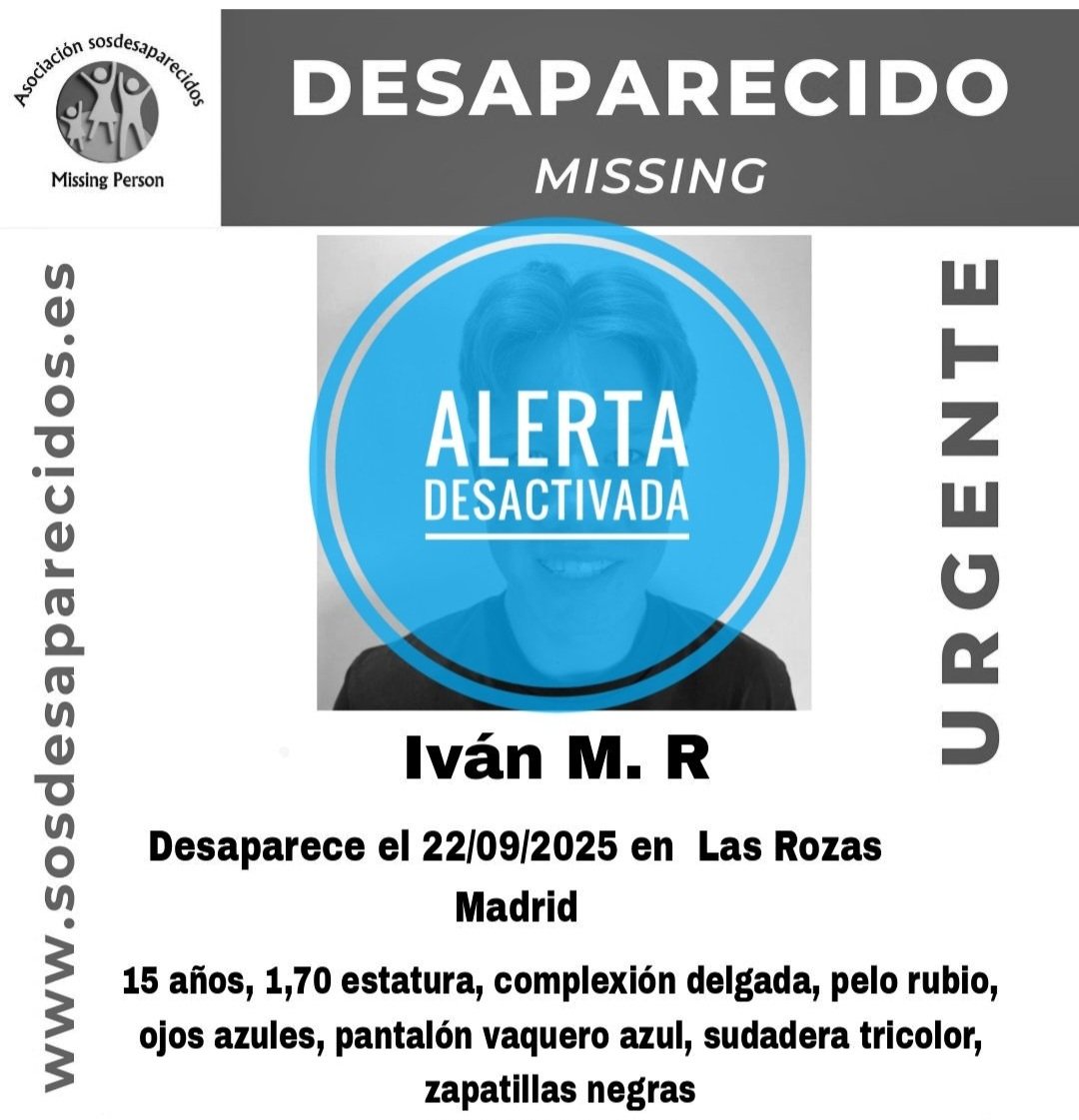 Alerta desactivada, aparecido en buenas condiciones.