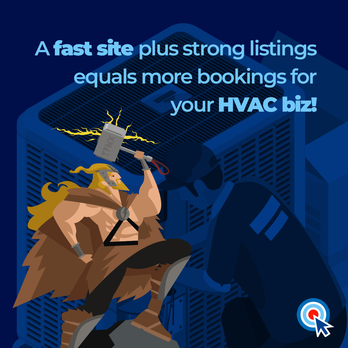 TheSEOGodfather's tweet image. HVAC Pros 🌬️🔥 Is your website pulling its weight? A speedy, optimized site captivates visitors and boosts bookings. Combine that with strong local listings, and you&apos;ll dominate your market. 🚀💻 #HVACMarketing #WebsiteOptimization #DigitalSuccess #GrowYourBiz