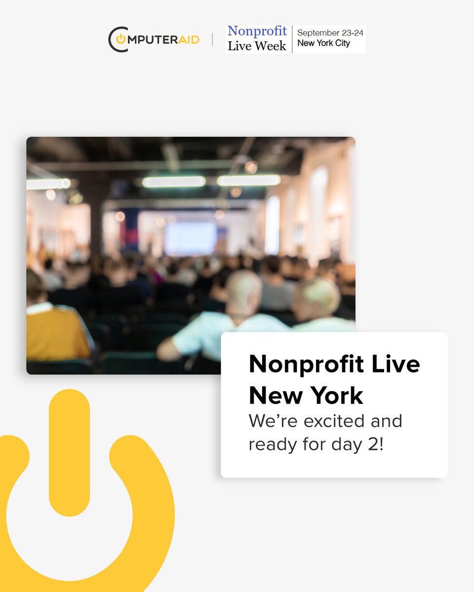 Computer_Aid's tweet image. Good morning, New York! ✨ Day two of #NonprofitLiveNY. We&apos;re excited to connect with brilliant people who share our passion for a sustainable &amp;amp; equitable future, one conversation at a time. Let&apos;s make an impact! 💛

#ComputerAid #NonprofitLiveNY #Ewaste #Recycling #SocialImpact