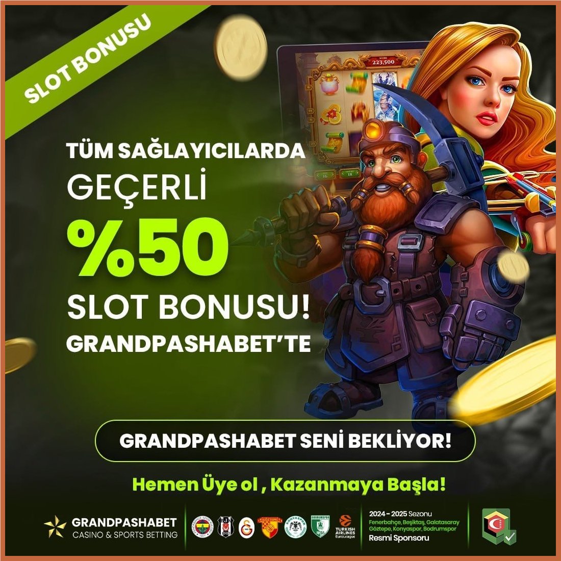 🎰  Tek tıkla kazanmaya başla!

 💥 Grandpasha: kslnk.com/grandpasha

#grandpashabet #polobet #pradabet #privebet #prizmabet