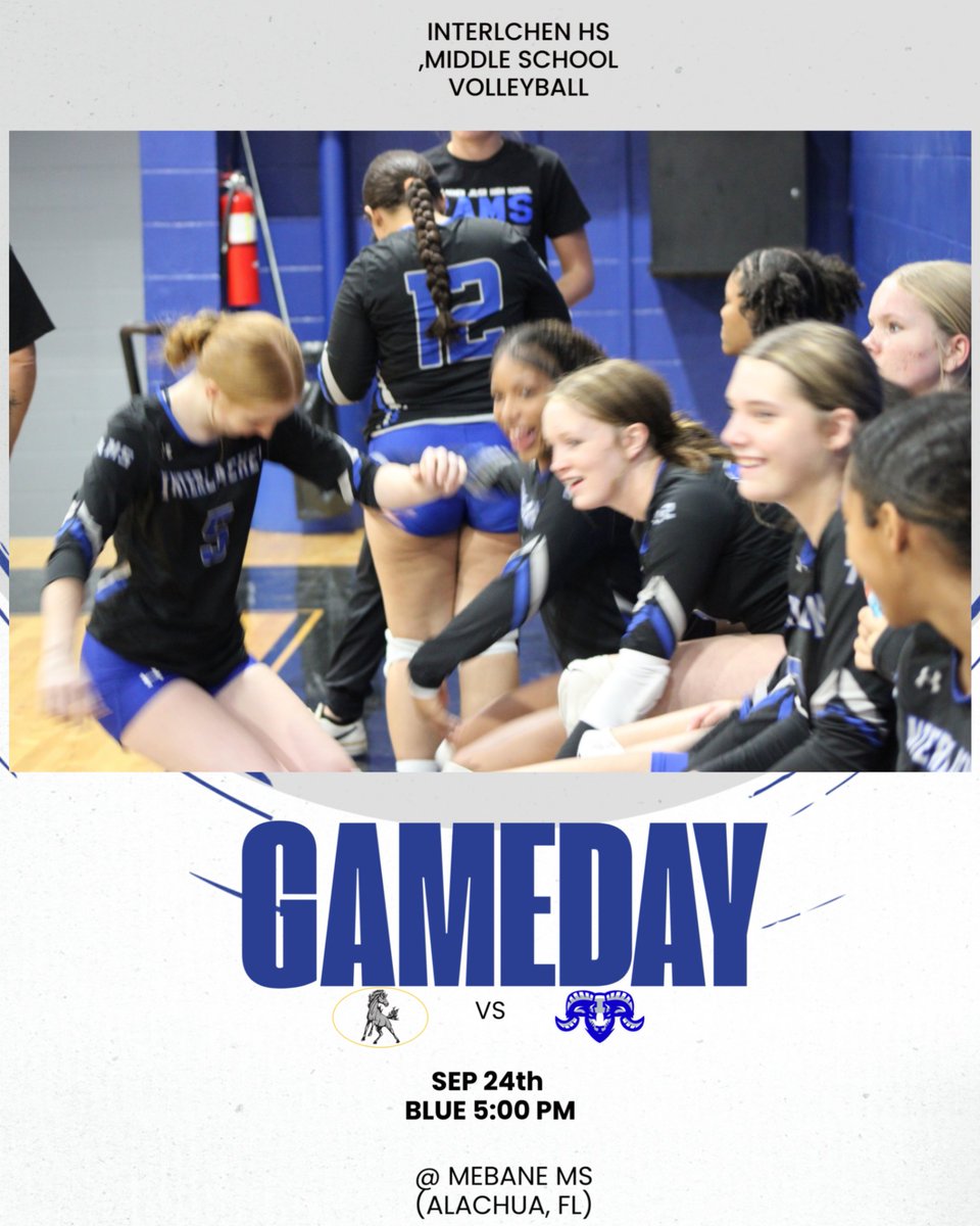 Middle School Volleyball travels to Alachua to take on the Mustangs!