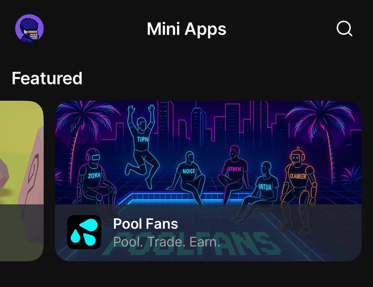 Thank you for featuring our miniapp on <a href="/farcaster_xyz/">Farcaster</a>  🙏   

And shoutout to <a href="/lindaxie/"></a>  for inviting us in to 'Builder Show + Tell' this Friday and 'This Week in Miniapps' on Friday, October 3rd 🫶 we're pumped to share our vision 💦
