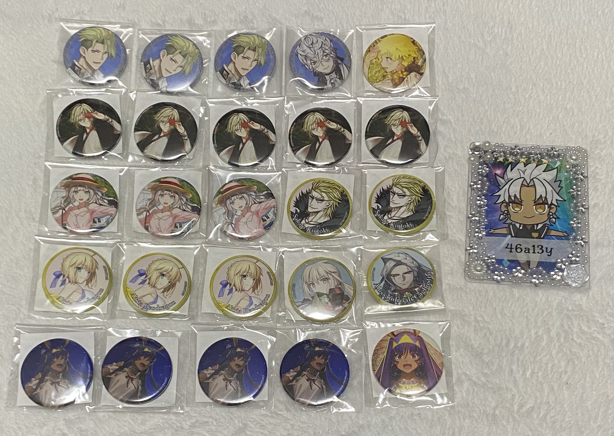 FGO 霊基召喚 缶バッジ 天草四郎 FGO アニメイト ガチャメイト 缶バッジ 天草四郎 - メルカリ
