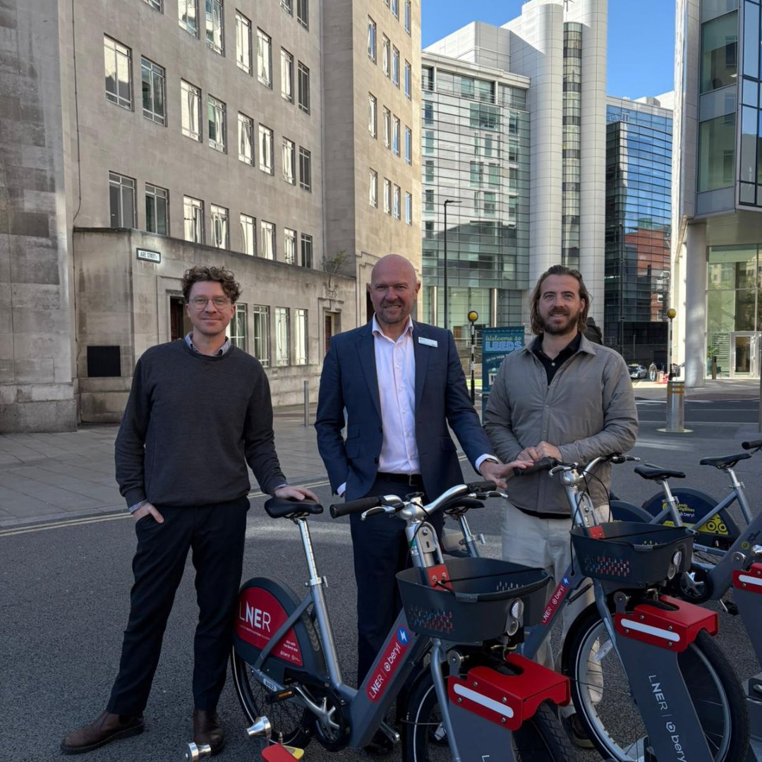 Say hello to LNER Beryl Bikes! 👋

Our city hire e-bikes have a new look and name, thanks to a partnership between <a href="/BerylBikes/">Beryl</a>, <a href="/LNER/">London North Eastern Railway</a>, and us.

Learn more about the scheme and find your nearest e-bike to hire 👉 orlo.uk/Nsqt8