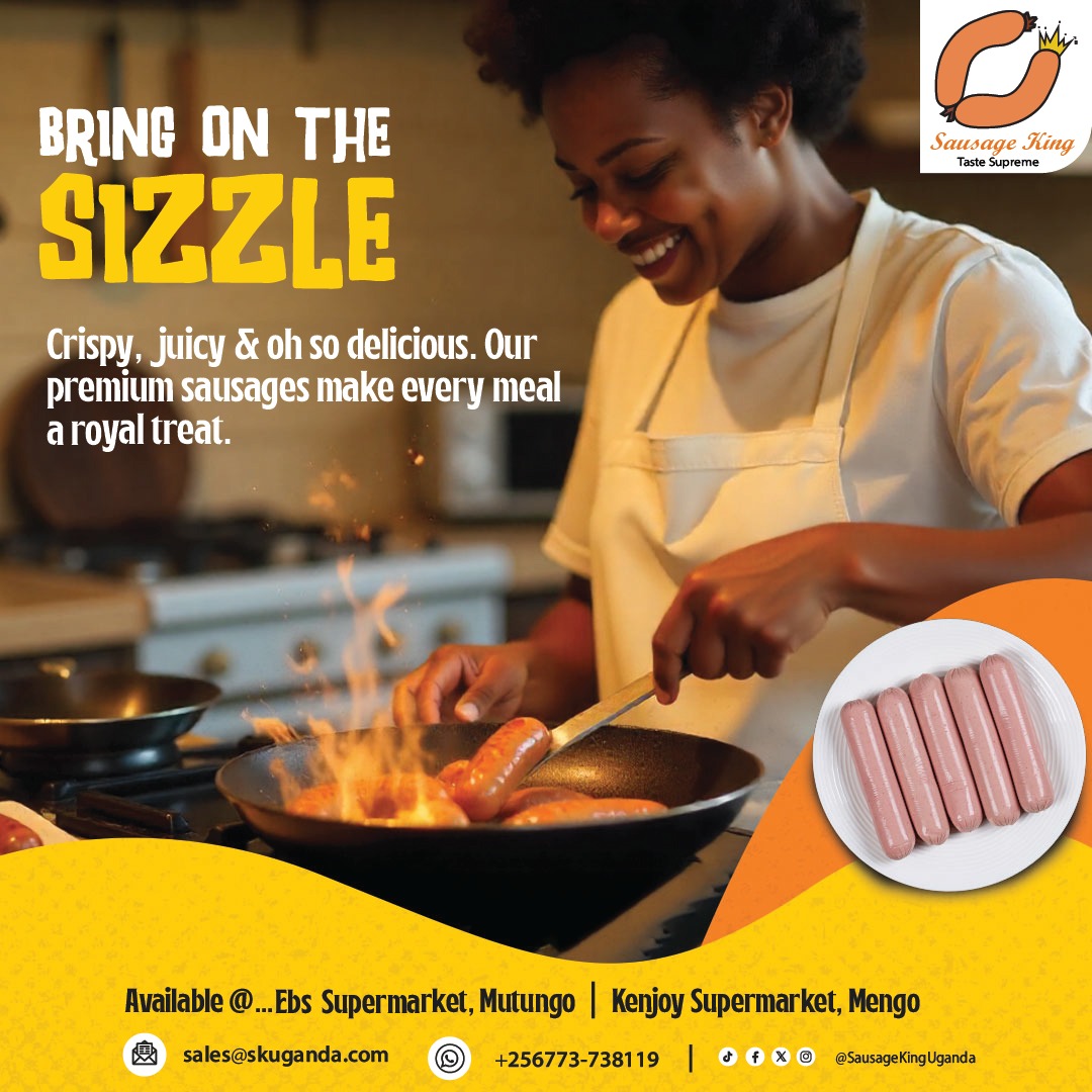 Sausageking_ug's tweet photo. For the best golden brown results, get your self premium beef sausages from @Sausageking_ug available at Kenjoy Supermarket, EBS Supermarket in Mutungo and Mega Supermarket at the old taxi park.#FoodPorn #Foodie #FoodieBeauty #FoodHacks #HomeCooking #EatTheWorld #PremiumSausages https://t.co/H1ZuEJyOuI