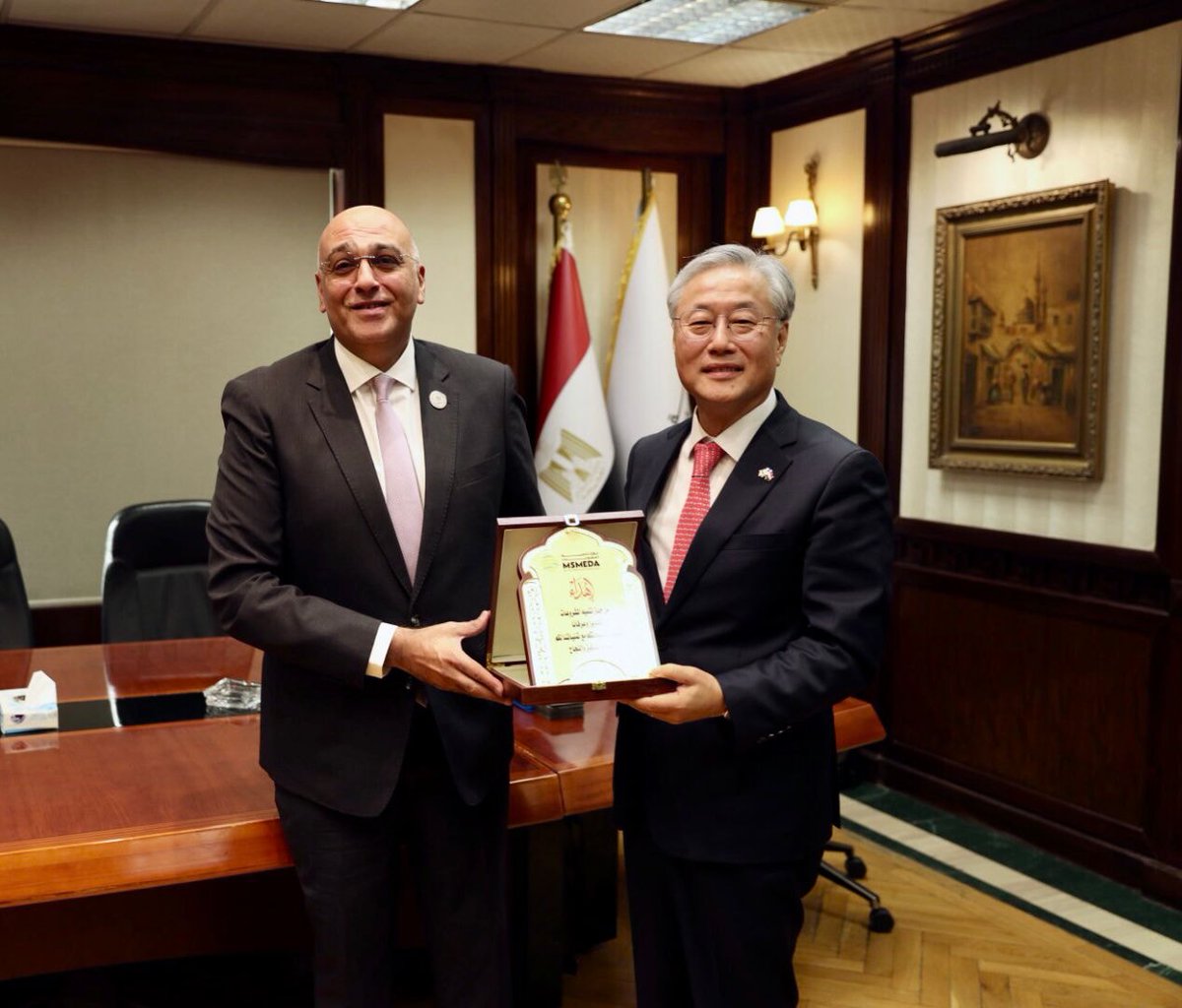 جهاز تنمية المشروعات يفتح آفاق التعاون مع جمهورية كوريا الجنوبية