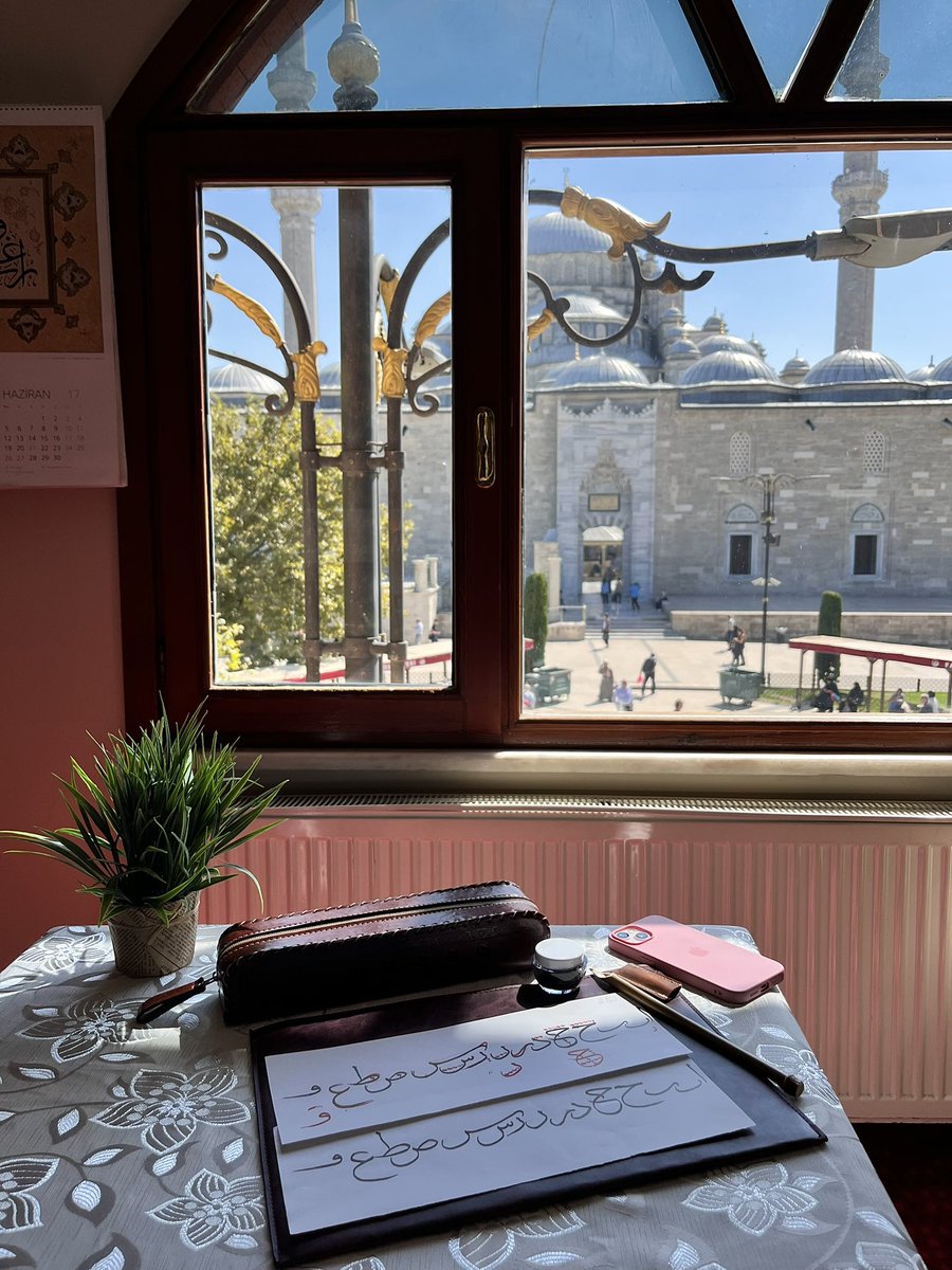 “Her meşk, kalemin değil, kalbin terbiyesidir..”