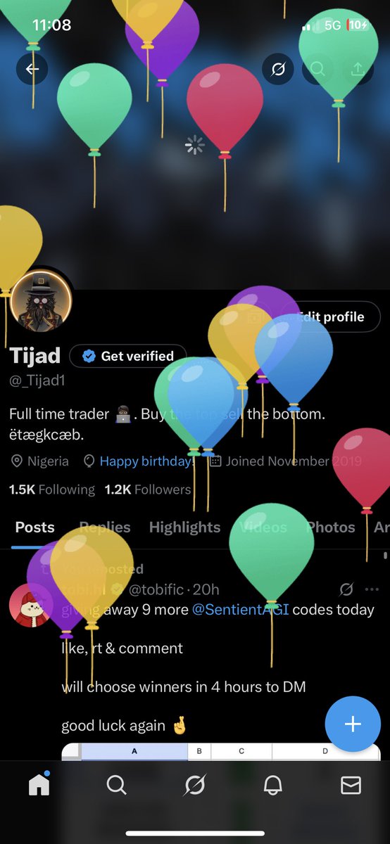 Happy birthday to me.