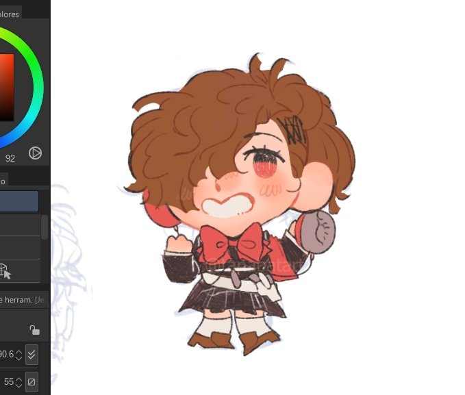 Tanabatart's tweet photo. small chibi for #PersonaChampions https://t.co/wbJIftSMW3
