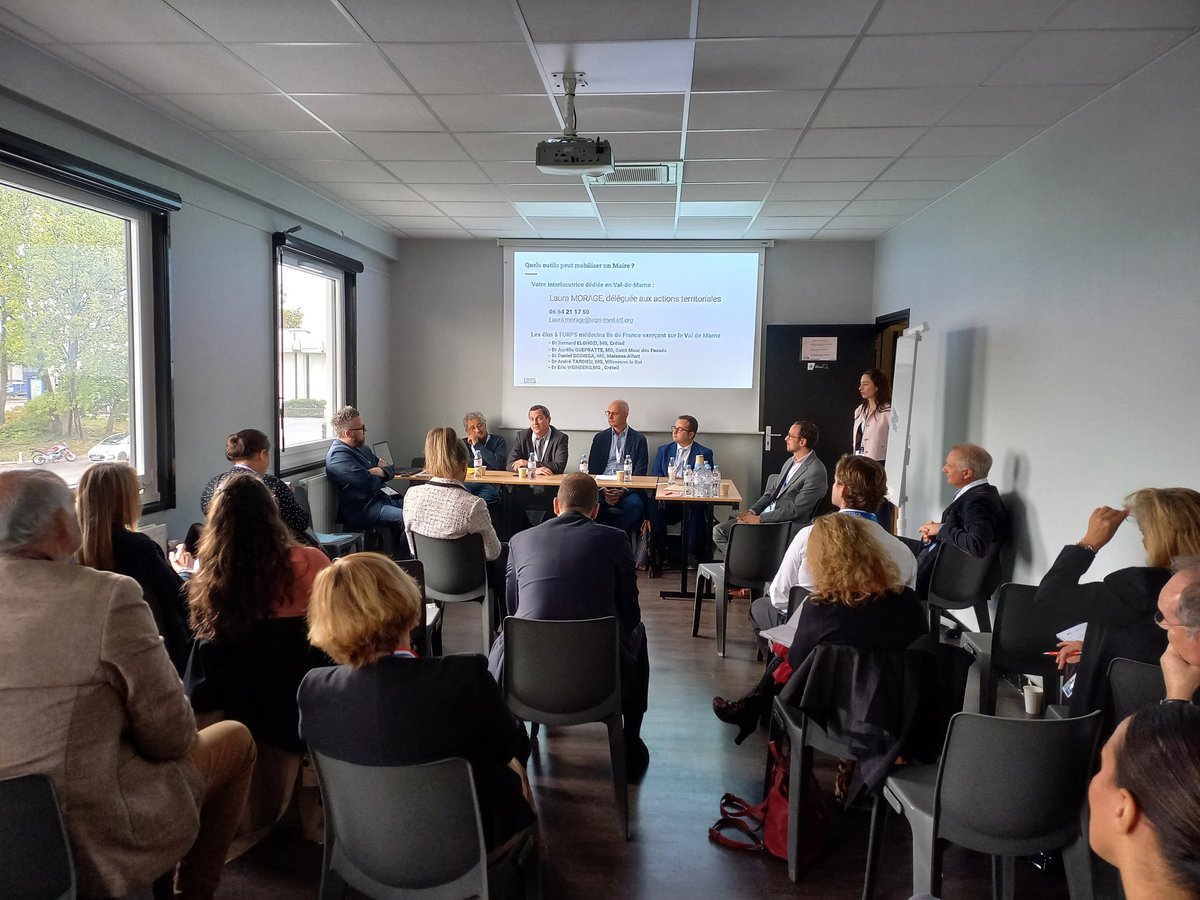 Votre <a href="/urps_med_idf/">URPS Médecins Ile-de-France</a> présente à universitesdesmairies94.fr pour proposer aux Maires ses outils pour attirer et maintenir les médecins sur les territoires. 🩺🩺🩺
Avec <a href="/ARS_IDF/">ARS Île-de-France</a> et <a href="/CPAM94/">Assurance Maladie du Val-de-Marne (CPAM)</a>