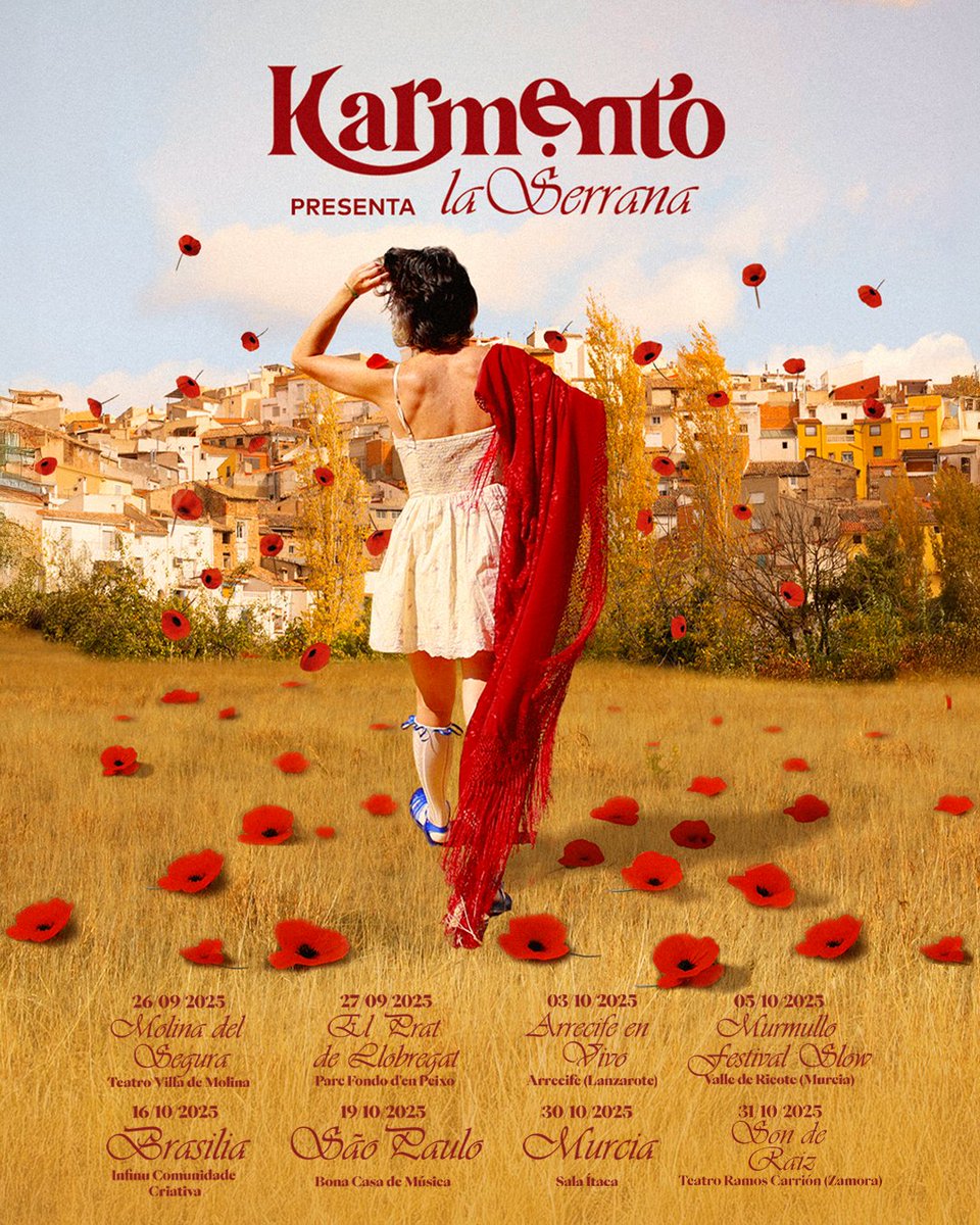 ¡Seguimos! 🌹

Aquí os dejo las fechas de los próximos lugares donde estaremos serraneando.

¿Dónde os veo? 👀👇🏻😄