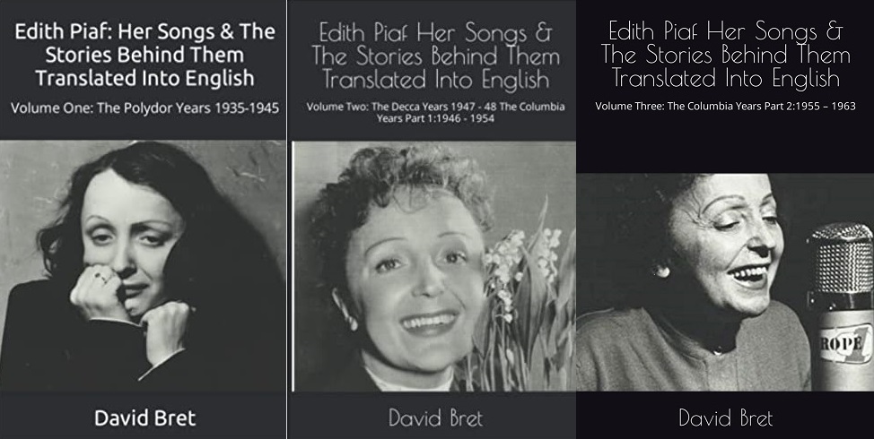 Edith Piaf. France's most famous singer.
Her complete recorded output 1935-1963 in three volumes, including songs that  were archived and which have yet to resurface, with English translations.
#EdithPiaf
davidbretwga.blogspot.com