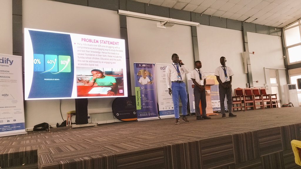 tenywa_tony's tweet image. #sharebilityedutech #edifyedutech
The exbitation is happening now at ICT Innovation Hub.