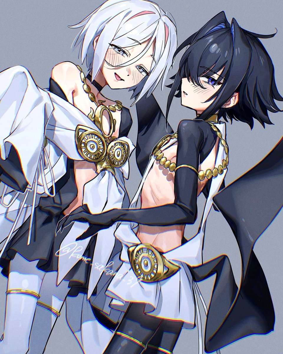 ドーヴとレイヴン
めちゃくちゃ可愛かった……
 #FGO