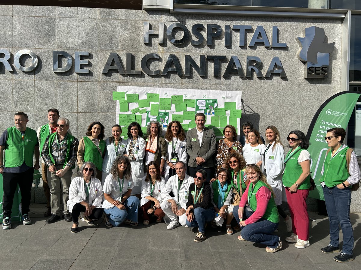 🟢🔬Hoy celebramos el Día Mundial de la Investigación dando protagonismo a los pacientes

👉Conoce nuestro mural y otras actividades de la jornada: tinyurl.com/aecccaceresinv…

#WorldCancerResearchDay