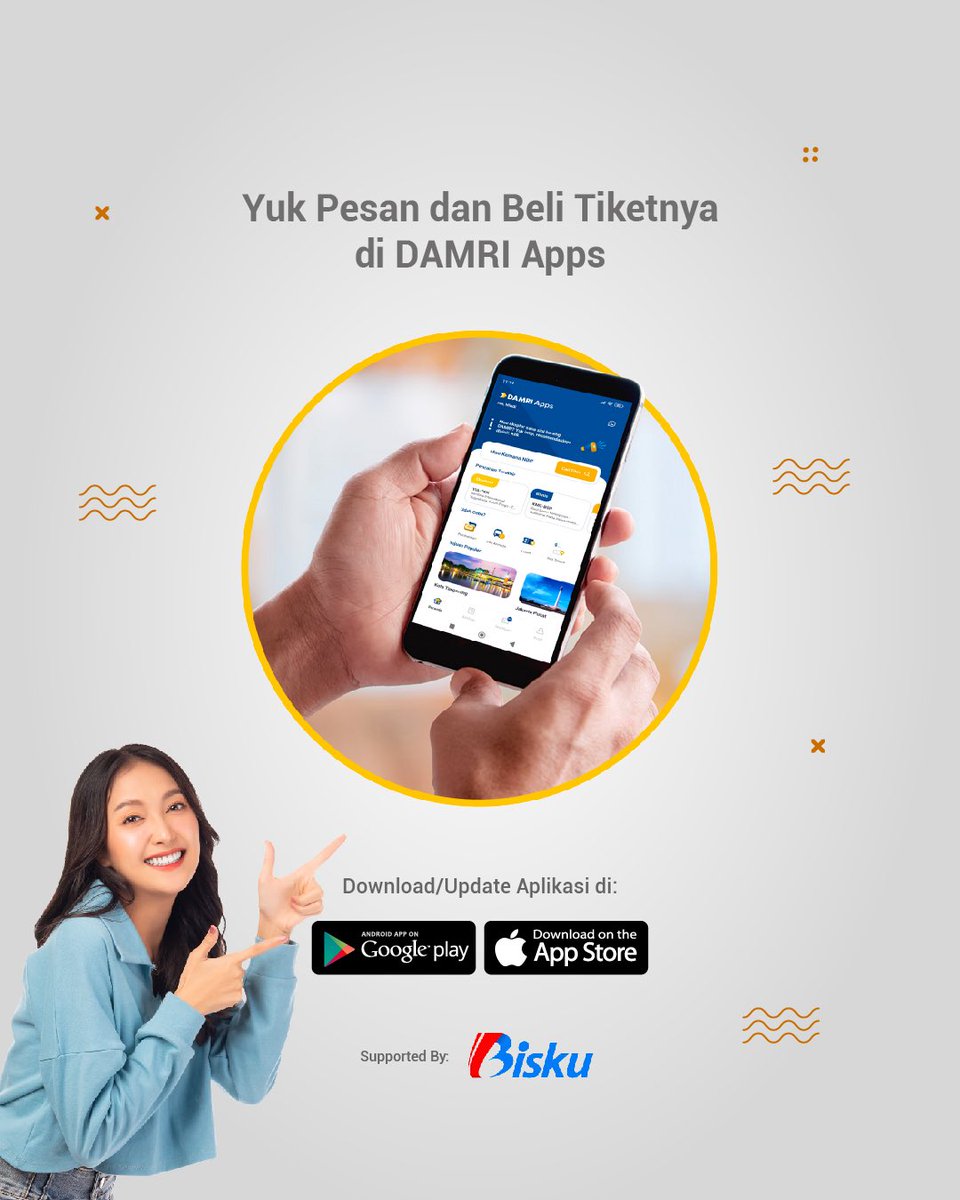 DamriIndonesia's tweet photo. ๐โโ๏ธ ๐ฃ๐๐ฌ๐๐๐ฌ ๐๐๐๐๐ฆ โ ๐ ๐๐ก๐๐๐๐๐ก ๐๐๐ฅ๐, ๐ก๐๐๐ ๐๐๐ ๐ฅ๐!
Traveling jadi lebih hemat & nyaman bareng DAMRI ๐โจ
๐๏ธ Kode voucher: DAMRI25.09
Manjakan diri, jalan-jalan makin happy, dompet tetap aman!
#DAMRI
#PaydayDeals
#NaikDAMRI
#DAMRIApps https://t.co/Gf9vY1WmNi